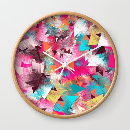 Colorful Place Wall Clock