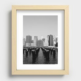 East River Recessed Framed Print