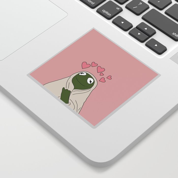 Kermit Love Sticker
