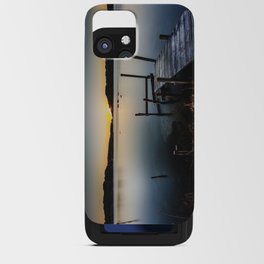 Sunset Over Old Pier - Matte Version iPhone Card Case