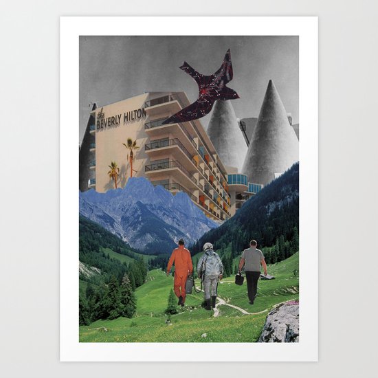 One Small Step For Man Art Print