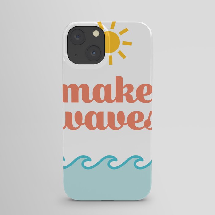 Make Waves iPhone Case