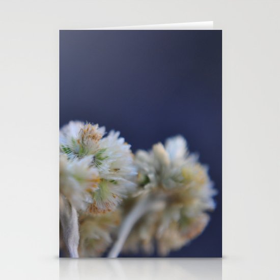 fluffy flower Stationery Cards