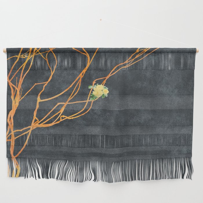Florescentia | Gold on a Vine Wall Hanging