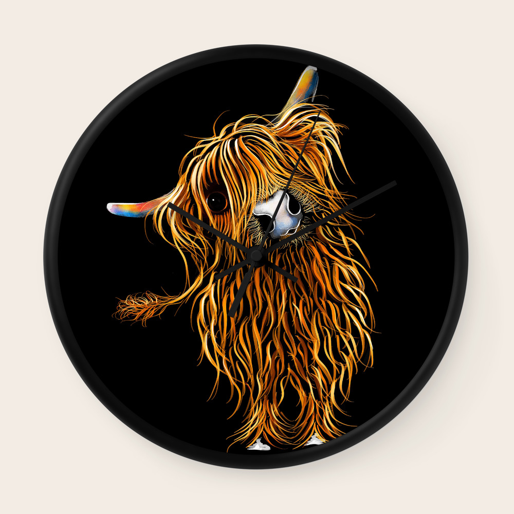 Highland Cow Prints Of Original Scottish Painting Coooweee On