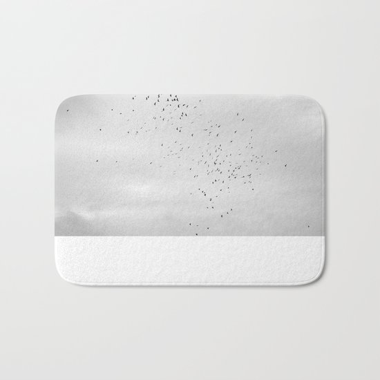 "Sky and birds". Study IV Bath Mat