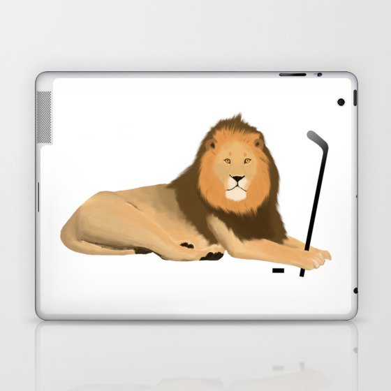 Lion Hockey Laptop & iPad Skin
