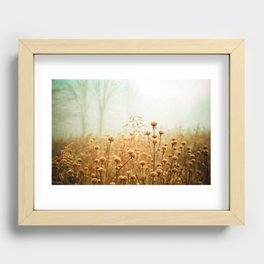 Daybreak in the Meadow Recessed Framed Print