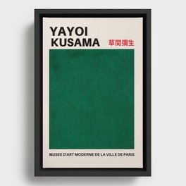Kusama Art Prints 2 | Remastered Arts, Poster Arts Framed Canvas