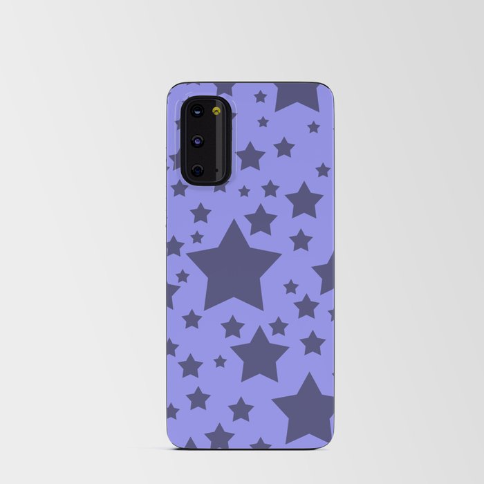 Very Peri Color 2022 - Stars pattern Graphic Design Android Card Case