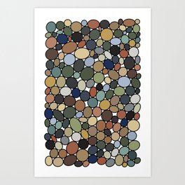 Pebbles Three Art Print