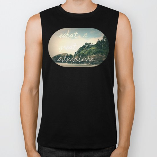 what a great adventure Biker Tank
