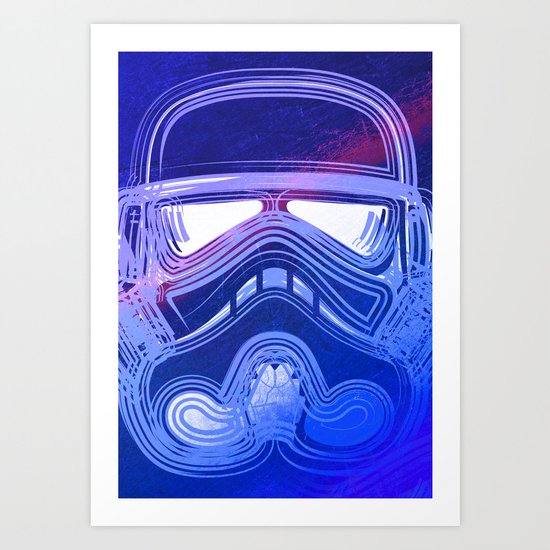 Pop Trooper Art Print