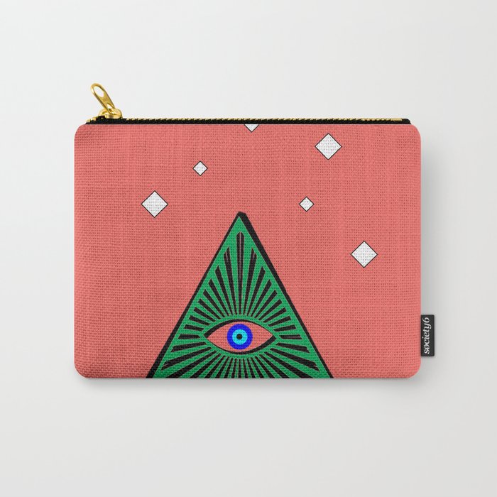 The Evil Eye Carry-All Pouch