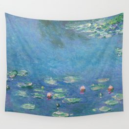 Monet, Water Lilies Wall Tapestry