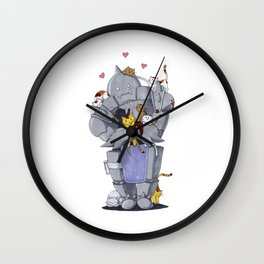 Fullmetal Alchemist Alphonse Chibi Wall Clock