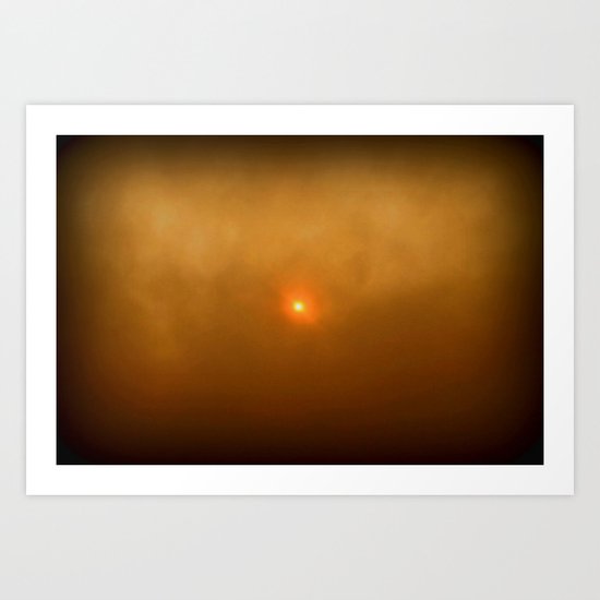 The Black Saturday Bush Fires Art Print