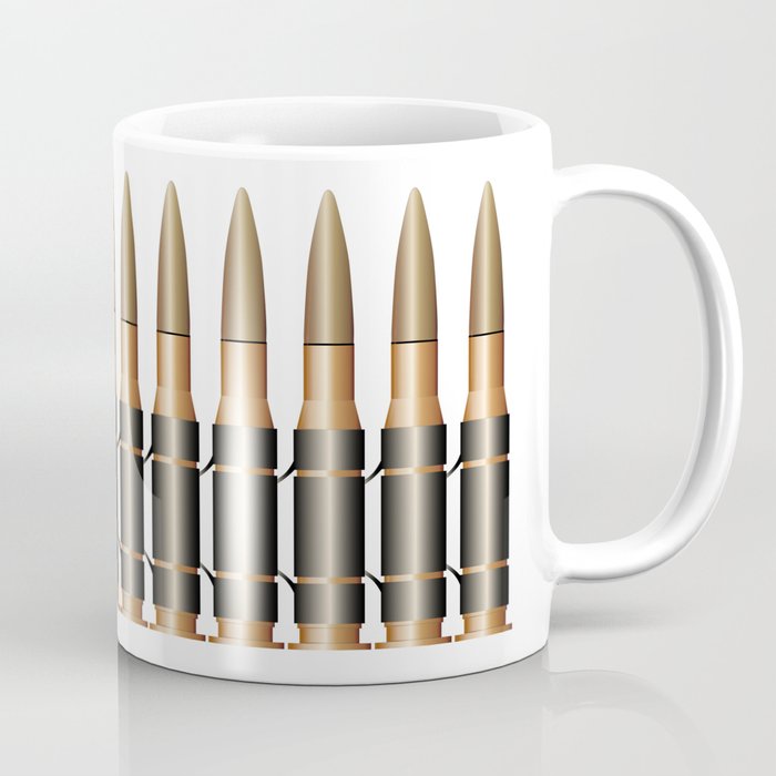 Bullet Belt Coffee Mug by HomeStead Digital