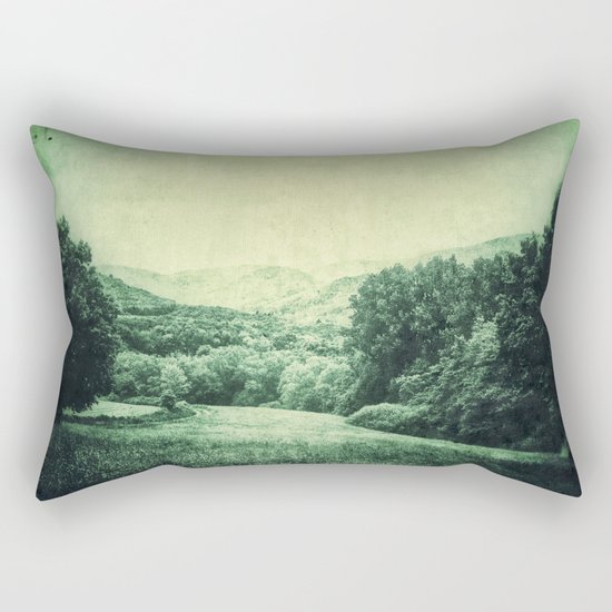 Vintage Landscape - JUSTART © Rectangular Pillow