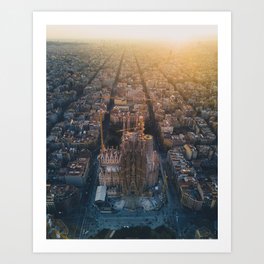 La Sagrada Familia - Barcelona, Spain Art Print