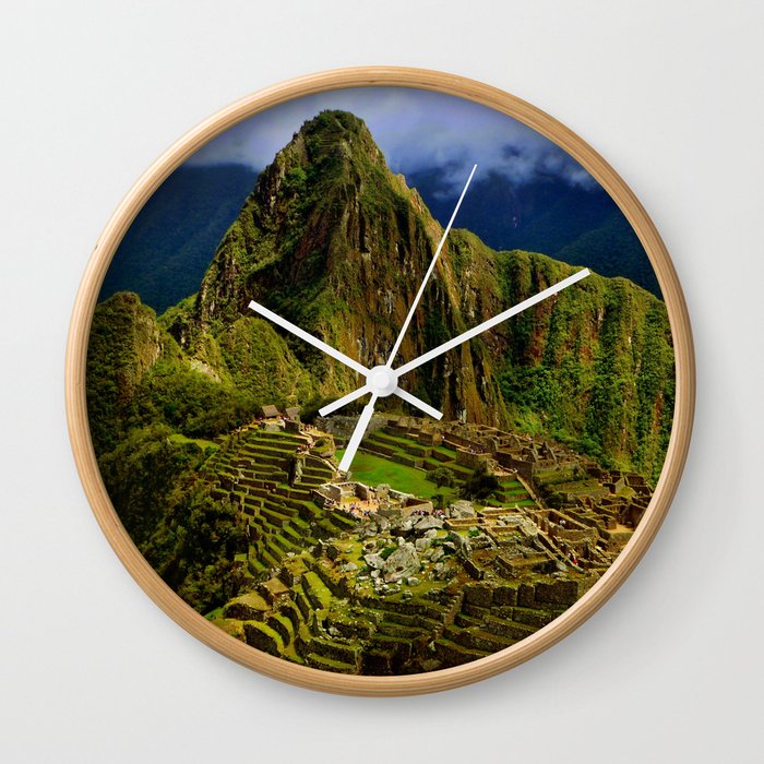 Machu-Picchu Wall Clock