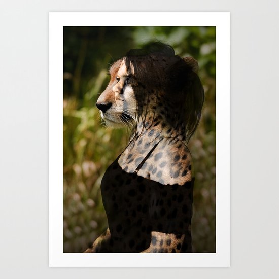 African Cats Art Print