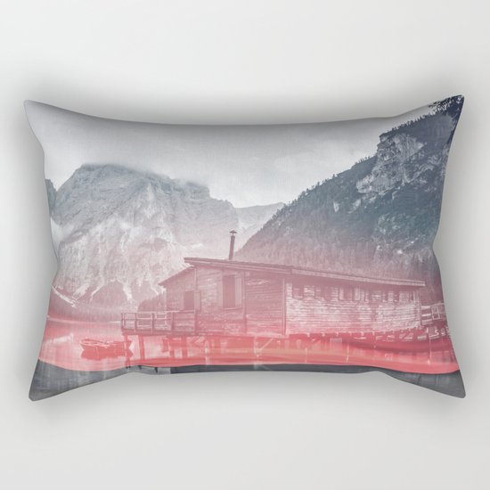 Rising Fog Rectangular Pillow