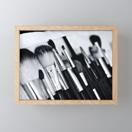 Brushes Framed Mini Art Print