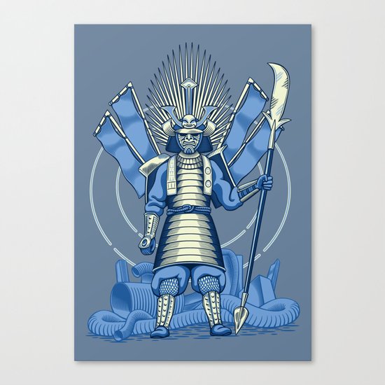 Samurai Nightmare Canvas Print