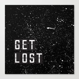 Get Lost Canvas Print