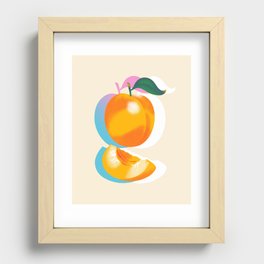Apricots Recessed Framed Print
