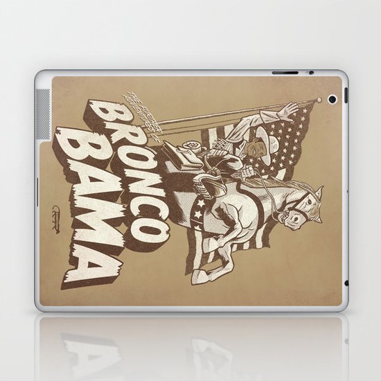 the further adventures of Bronco Bama Laptop & iPad Skin