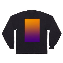 50 Rainbow Gradient Colour Palette 220506 Aura Ombre Valourine Digital Minimalist Art Long Sleeve T-shirt