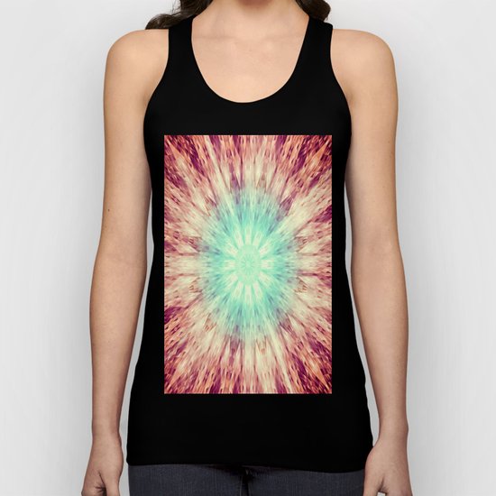 Mandala Glow Unisex Tank Top