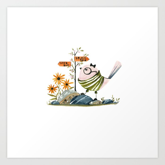 Whimsical top nursery art