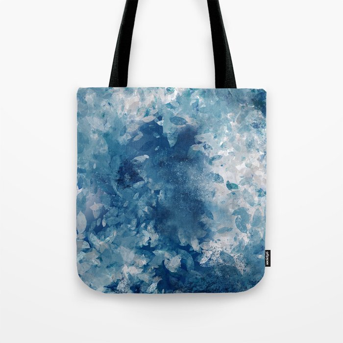 Abstract 06 January 22 "Feathery Vortex" Tote Bag