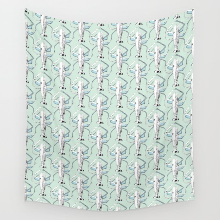 Lazy Lobster Wall Tapestry