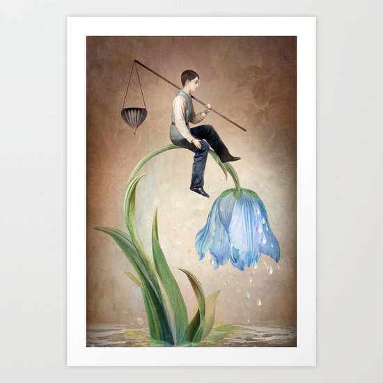 The Gift of Rain Art Print