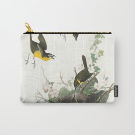 Yellow-breasted Chat from Birds of America (1827) by John James Audubon Carry-All Pouch