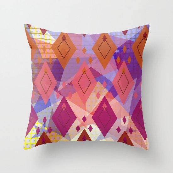 Diamonds are Forever Throw Pillow