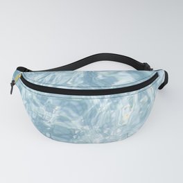 Clear Pool Water Photo | Pastel Color Art Print | Summer in Italy Travel Photography Fanny Pack