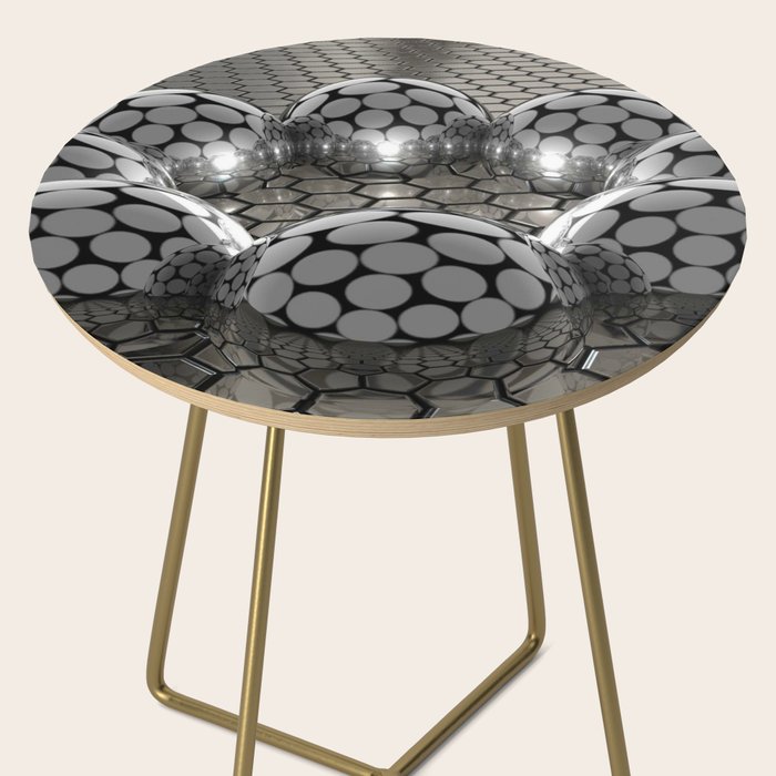 3D Quicksilver Spheres Balls Octagon Hexagon Ultra HD Side ...