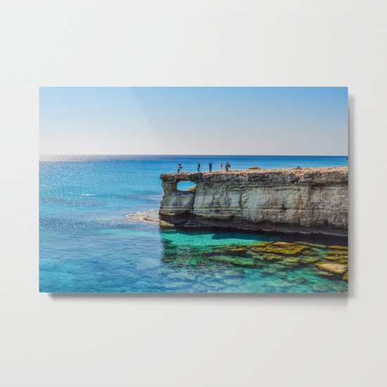Cyprus Sea IV Metal Print