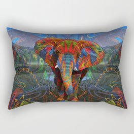 Elephant Rectangular Pillow