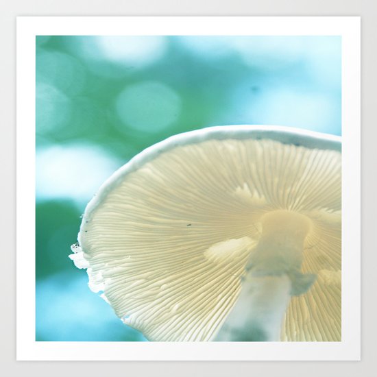 A Bug's Beach Umbrella Art Print