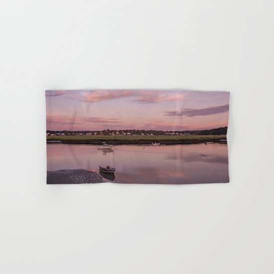 Pier at Golden hour Hand & Bath Towel