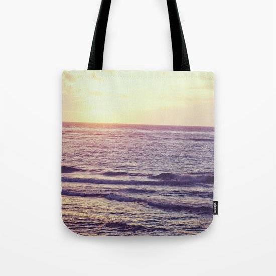 Sunrise Over Ocean Tote Bag