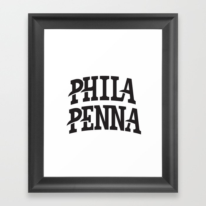 Phila. Penna. Framed Art Print
