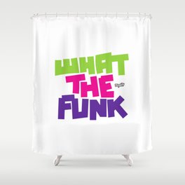 What the Funk Teeality Shower Curtain