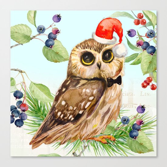 Winter animal #1 Canvas Print